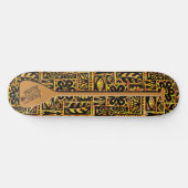 Paddle met Aloha Skateboard (Horizontaal)