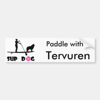 Paddle met een... bumpersticker