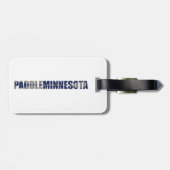 Paddle Minnesota Kayaking Bagagelabel (Achterkant horizontaal)