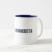 Paddle Minnesota Kayaking Tweekleurige Koffiemok (Voorkant rechts)