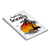 Paddle naar sereniteit notitieboek (Rechterzijde)