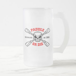 Paddle of Die Yakinmo.com Glass Beer Matglas Bierpul