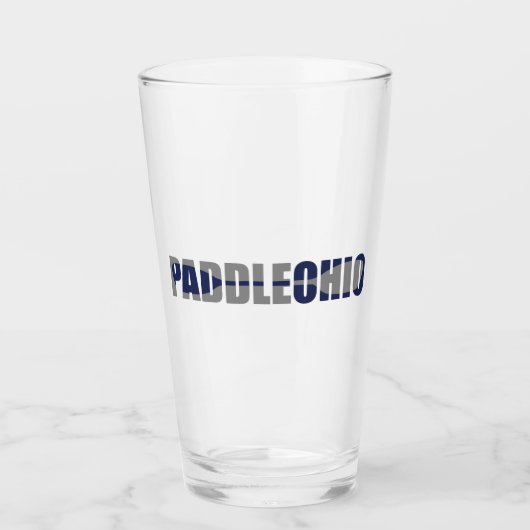 Paddle Ohio Kayaking Glas (Voorkant)
