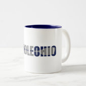 Paddle Ohio Kayaking Tweekleurige Koffiemok (Voorkant rechts)