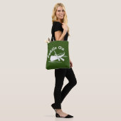 Paddle On Design - All-Over-Print Canvas tas, medi Tote Bag (Op model)
