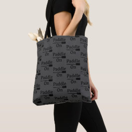 Paddle On Design - All-Over-Print Canvas tas, medi Tote Bag