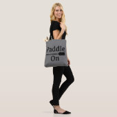 Paddle On Design - All-Over-Print Canvas tas, medi Tote Bag (Op model)