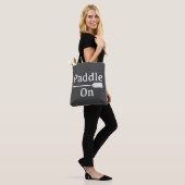 Paddle On Design - All-Over-Print Canvas tas, medi Tote Bag (Op model)