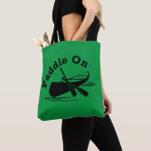 Paddle On Design - All-Over-Print Canvas tas, medi Tote Bag (Dichtbij)