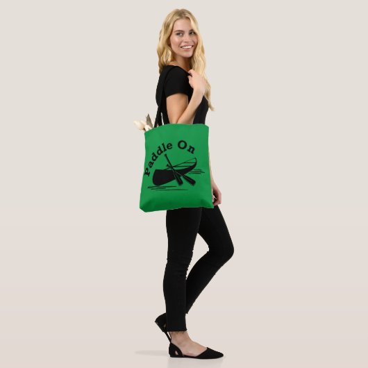 Paddle On Design - All-Over-Print Canvas tas, medi Tote Bag (Op model)