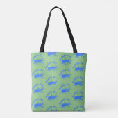 Paddle On Design - All-Over-Print Tassen, Medium Tote Bag (Achterkant)