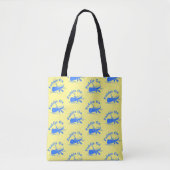 Paddle On Design - All-Over-Print Tassen, Medium Tote Bag (Voorkant)