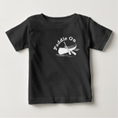Paddle on Design - Baby Fine Jersey T-Shirt (Voorkant)