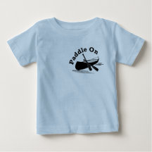 Paddle on Design - Baby Fine Jersey T-Shirt