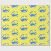 Paddle On Design - Inpakpapier (Vlak)