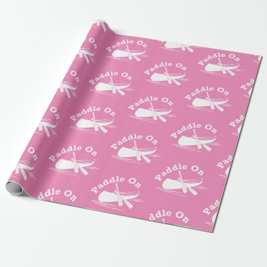 Paddle On Design - Inpakpapier (Uitgerold)