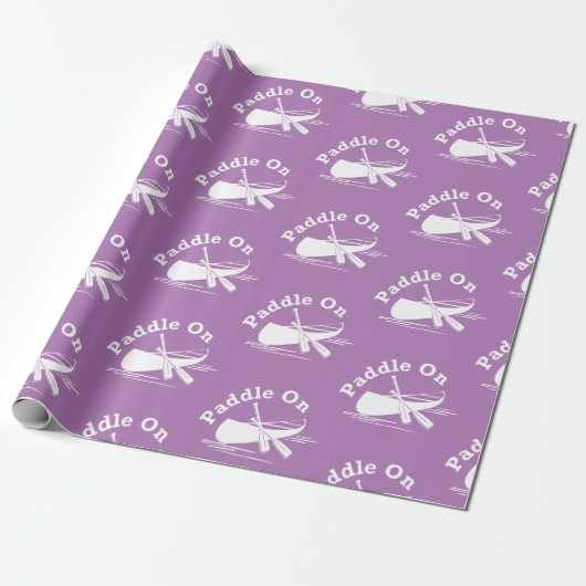 Paddle On Design - Inpakpapier (Uitgerold)