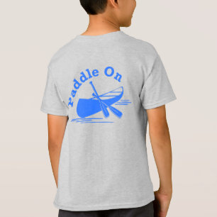 Paddle on Design - Kinderen Basic T-Shirt