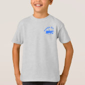 Paddle on Design - Kinderen Basic T-Shirt (Voorkant)