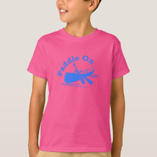 Paddle on Design - Kinderen Basic T-Shirt