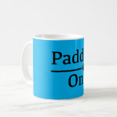 Paddle On Design - Klassieke mok (Voorkant links)