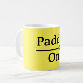 Paddle On Design - Klassieke mok (Voorkant links)