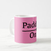 Paddle On Design - Klassieke mok (Voorkant links)