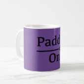 Paddle On Design - Klassieke mok (Voorkant links)