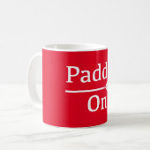 Paddle On Design - Klassieke mok (Voorkant links)