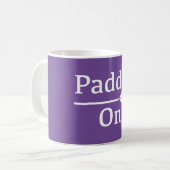 Paddle On Design - Klassieke mok (Voorkant links)