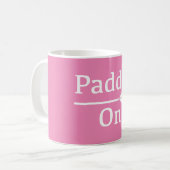 Paddle On Design - Klassieke mok (Voorkant links)