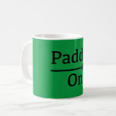 Paddle On Design - Klassieke mok (Voorkant links)