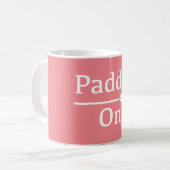 Paddle On Design - Klassieke mok (Voorkant links)