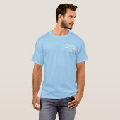 Paddle On Explorer Design - Heren Basic T-Shirt (Voorkant volledig)