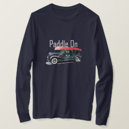Paddle On Klassiek Autodesign - Basic T-shirt met 