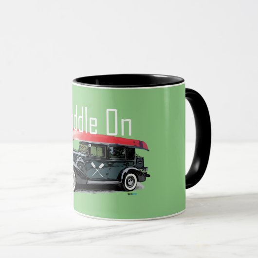 Paddle On Klassiek Autodesign - Combo Mok (Voorkant rechts)