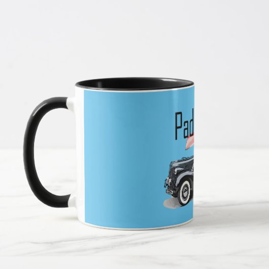 Paddle On Klassieke Auto Ontwerp - Combo Mok (Links)