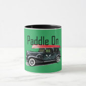 Paddle op het klassieke ontwerp van de auto - geco mok (Midden)