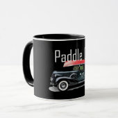 Paddle op het klassieke ontwerp van de auto - geco mok (Voorkant links)