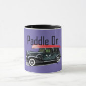 Paddle op het klassieke ontwerp van de auto - geco mok (Midden)