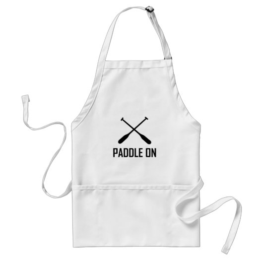 Paddle op Lake Life Standaard Schort (Voorkant)