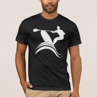 Paddle opstaan (donker) t-shirt