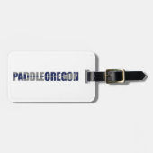 Paddle Oregon Kayaking Bagagelabel (Voorkant horizontaal)