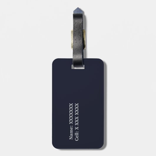 Paddle Passion Bagagelabel (Achterkant verticaal)