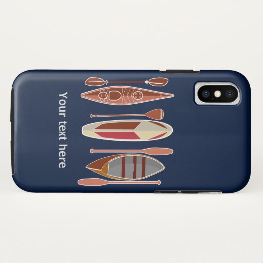 Paddle Passion Case-Mate iPhone Case (Achterkant (horizontaal))