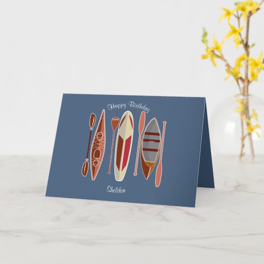 Paddle Passion Kaart (Gele Bloem)