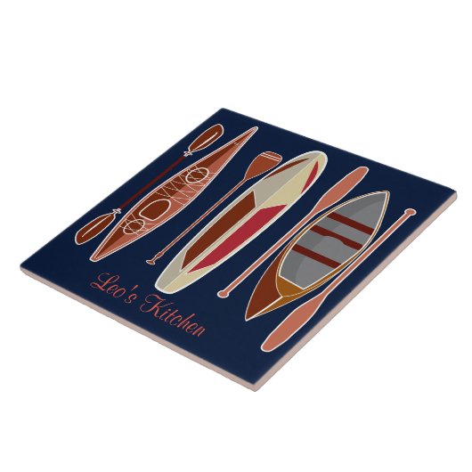 Paddle Passion Tegeltje (Zijkant)