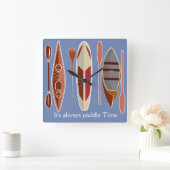 Paddle Passion Vierkante Klok (Huis)