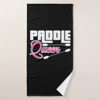 Paddle Queen Girl Kayak Badhanddoek