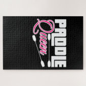 Paddle Queen Girl Kayak Legpuzzel (Horizontaal)